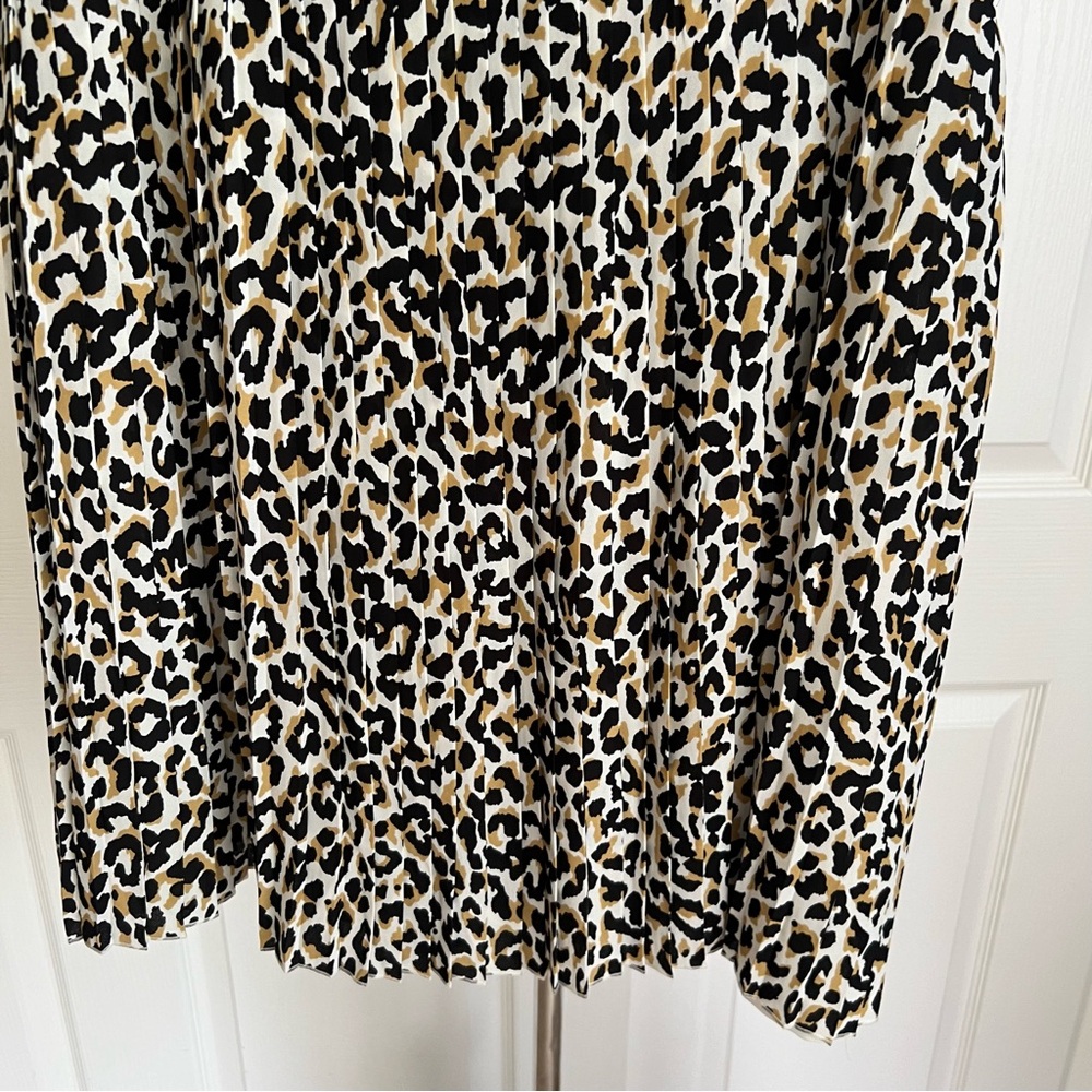 NWT J. Crew Leopard Print Skirt Womens Sz 18 - Picture 4 of 15
